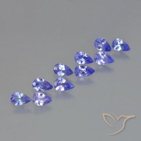 Shop natural 2.10ct Bleu violet intense Tanzanite gems, En forme de poire, from Tanzanie at GemSelect. In stock, global shipping!