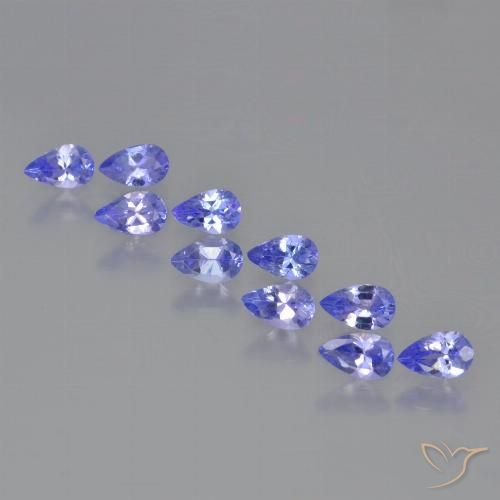 Shop natural 2.51ct Bleu violet intense Tanzanite gems, En forme de poire, from Tanzanie at GemSelect. In stock, global shipping!