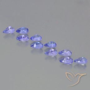 Shop natural 2.51ct Bleu violet intense Tanzanite gems, En forme de poire, from Tanzanie at GemSelect. In stock, global shipping!