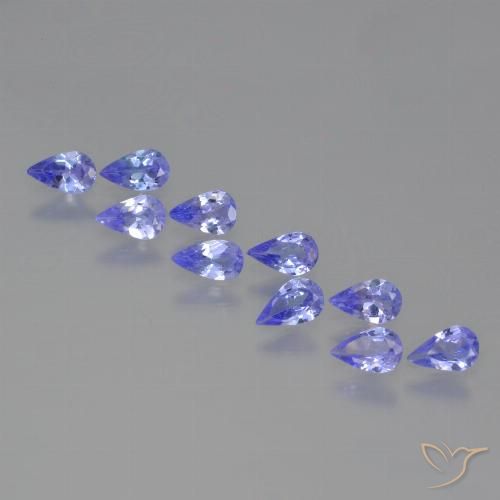 Shop natural 1.66ct Bleu violet intense Tanzanite gems, En forme de poire, from Tanzanie at GemSelect. In stock, global shipping!