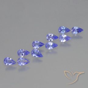 Shop natural 1.66ct Bleu violet intense Tanzanite gems, En forme de poire, from Tanzanie at GemSelect. In stock, global shipping!