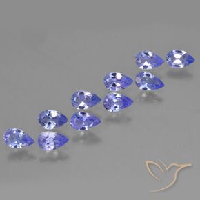 Shop natural 2.13ct Bleu violet intense Tanzanite gems, En forme de poire, from Tanzanie at GemSelect. In stock, global shipping!