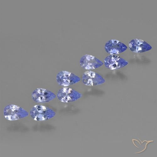 Shop natural 1.95ct Bleu violet intense Tanzanite gems, En forme de poire, from Tanzanie at GemSelect. In stock, global shipping!