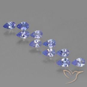 Shop natural 1.95ct Bleu violet intense Tanzanite gems, En forme de poire, from Tanzanie at GemSelect. In stock, global shipping!