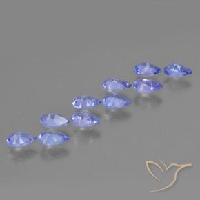 Shop natural 1.95ct Bleu violet intense Tanzanite gems, En forme de poire, from Tanzanie at GemSelect. In stock, global shipping!