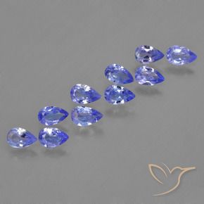 Shop natural 1.93ct Violet foncé Bleu Tanzanite gems, En forme de poire, from Tanzanie at GemSelect. In stock, global shipping!