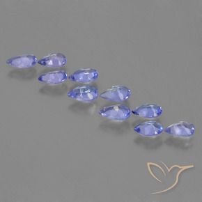 Shop natural 1.93ct Violet foncé Bleu Tanzanite gems, En forme de poire, from Tanzanie at GemSelect. In stock, global shipping!