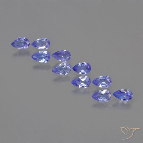 Shop natural 1.96ct Bleu violet intense Tanzanite gems, En forme de poire, from Tanzanie at GemSelect. In stock, global shipping!