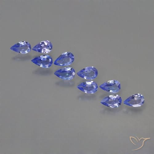 Shop natural 1.91ct Bleu violet intense Tanzanite gems, En forme de poire, from Tanzanie at GemSelect. In stock, global shipping!