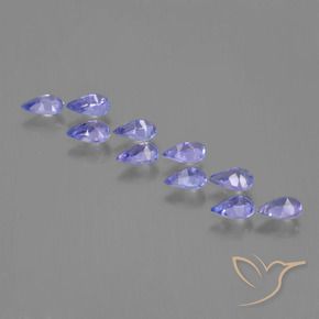Shop natural 2.32ct Bleu violet intense Tanzanite gems, En forme de poire, from Tanzanie at GemSelect. In stock, global shipping!