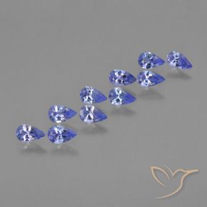 Shop natural 2.17ct Bleu violet intense Tanzanite gems, En forme de poire, from Tanzanie at GemSelect. In stock, global shipping!
