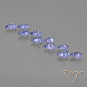 Shop natural 2.17ct Bleu violet intense Tanzanite gems, En forme de poire, from Tanzanie at GemSelect. In stock, global shipping!