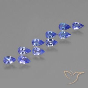 Shop natural 2.02ct Bleu bleuet léger Tanzanite gems, En forme de poire, from Tanzanie at GemSelect. In stock, global shipping!