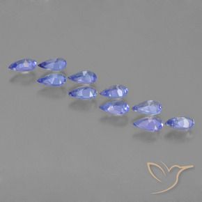 Shop natural 2.02ct Bleu bleuet léger Tanzanite gems, En forme de poire, from Tanzanie at GemSelect. In stock, global shipping!