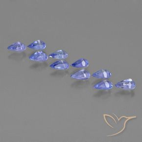 Shop natural 2.32ct Bleu violet intense Tanzanite gems, En forme de poire, from Tanzanie at GemSelect. In stock, global shipping!