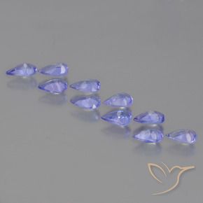 Shop natural 1.89ct Bleu violet intense Tanzanite gems, En forme de poire, from Tanzanie at GemSelect. In stock, global shipping!