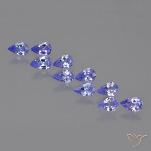Shop natural 2.03ct Bleu violet intense Tanzanite gems, En forme de poire, from Tanzanie at GemSelect. In stock, global shipping!