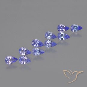 Shop natural 2.03ct Bleu violet intense Tanzanite gems, En forme de poire, from Tanzanie at GemSelect. In stock, global shipping!