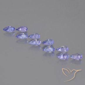 Shop natural 2.03ct Bleu violet intense Tanzanite gems, En forme de poire, from Tanzanie at GemSelect. In stock, global shipping!