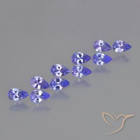 Shop natural 2.35ct Bleu violet intense Tanzanite gems, En forme de poire, from Tanzanie at GemSelect. In stock, global shipping!