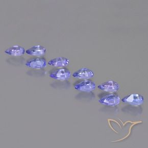 Shop natural 2.35ct Bleu violet intense Tanzanite gems, En forme de poire, from Tanzanie at GemSelect. In stock, global shipping!