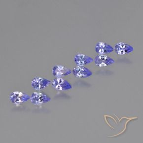 Shop natural 1.80ct Bleu violet intense Tanzanite gems, En forme de poire, from Tanzanie at GemSelect. In stock, global shipping!