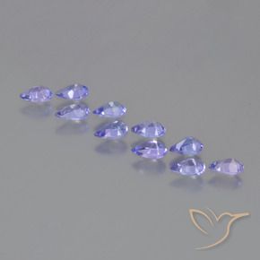 Shop natural 1.80ct Bleu violet intense Tanzanite gems, En forme de poire, from Tanzanie at GemSelect. In stock, global shipping!
