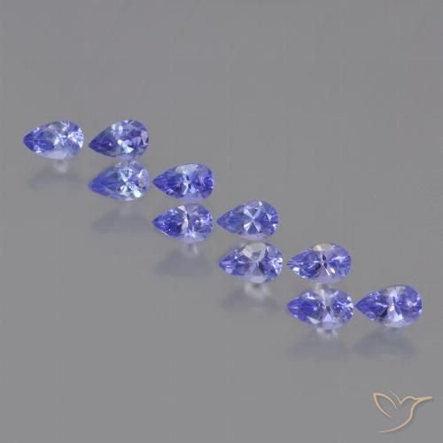 Shop natural 2.62ct Bleu violet intense Tanzanite gems, En forme de poire, from Tanzanie at GemSelect. In stock, global shipping!