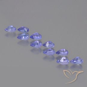 Shop natural 2.62ct Bleu violet intense Tanzanite gems, En forme de poire, from Tanzanie at GemSelect. In stock, global shipping!