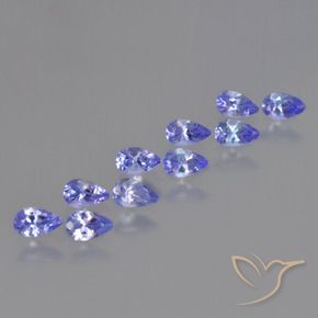 Shop natural 2.11ct Bleu violet intense Tanzanite gems, En forme de poire, from Tanzanie at GemSelect. In stock, global shipping!
