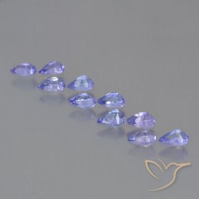Shop natural 2.11ct Bleu violet intense Tanzanite gems, En forme de poire, from Tanzanie at GemSelect. In stock, global shipping!