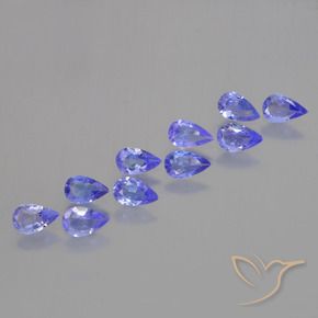 Shop natural 1.98ct Bleu violet intense Tanzanite gems, En forme de poire, from Tanzanie at GemSelect. In stock, global shipping!