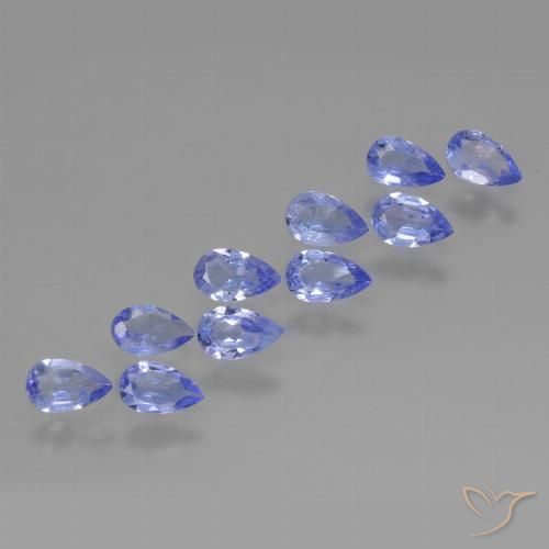 Shop natural 1.95ct Bleu violet intense Tanzanite gems, En forme de poire, from Tanzanie at GemSelect. In stock, global shipping!