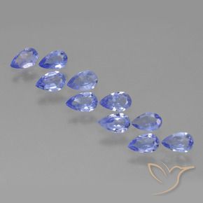 Shop natural 1.95ct Bleu violet intense Tanzanite gems, En forme de poire, from Tanzanie at GemSelect. In stock, global shipping!
