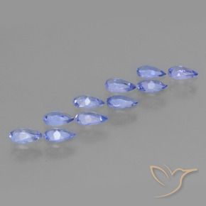 Shop natural 1.95ct Bleu violet intense Tanzanite gems, En forme de poire, from Tanzanie at GemSelect. In stock, global shipping!