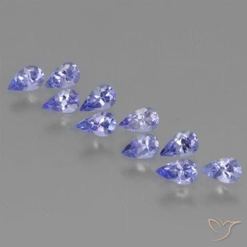 Shop natural 2.12ct Bleu violet intense Tanzanite gems, En forme de poire, from Tanzanie at GemSelect. In stock, global shipping!