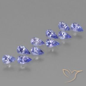 Shop natural 2.12ct Bleu violet intense Tanzanite gems, En forme de poire, from Tanzanie at GemSelect. In stock, global shipping!