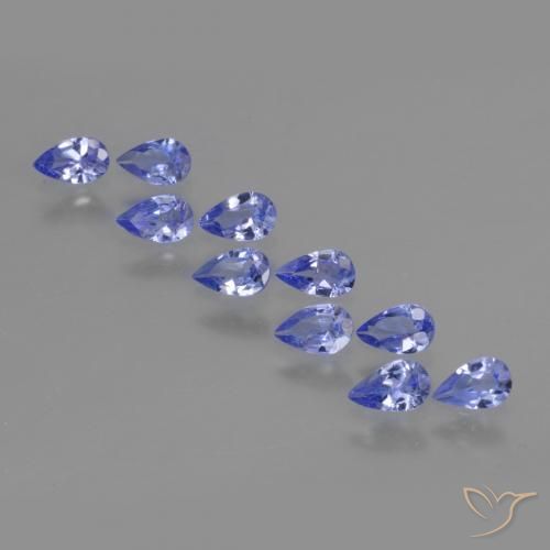 Shop natural 1.90ct Bleu violet intense Tanzanite gems, En forme de poire, from Tanzanie at GemSelect. In stock, global shipping!