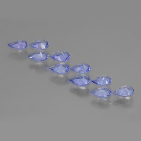 Achetez naturel 1,91ct bleue tanzanite gems, en forme de poire, en provenance tanzanie chez gemselect. en stock, livraison internationale!