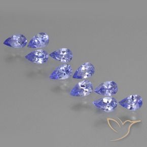 Shop natural 2.22ct Bleu violet intense Tanzanite gems, En forme de poire, from Tanzanie at GemSelect. In stock, global shipping!