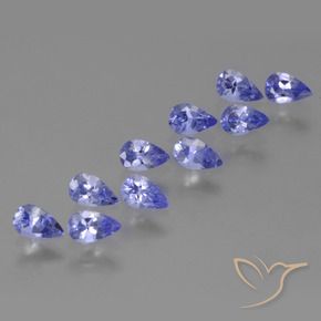 Shop natural 2.39ct Bleu violet intense Tanzanite gems, En forme de poire, from Tanzanie at GemSelect. In stock, global shipping!