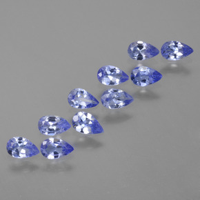 Achetez naturel 2,00ct bleue tanzanite gems, en forme de poire, en provenance tanzanie chez gemselect. en stock, livraison internationale!