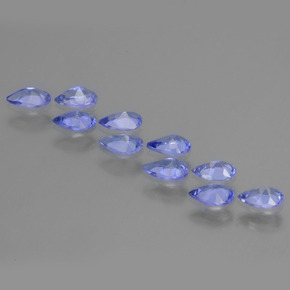 Achetez naturel 2,00ct bleue tanzanite gems, en forme de poire, en provenance tanzanie chez gemselect. en stock, livraison internationale!