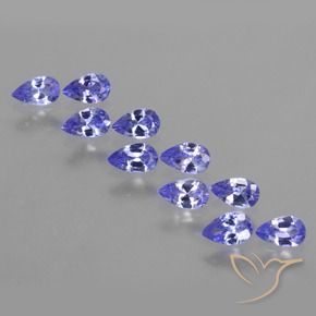 Achetez naturel 2,20ct bleue tanzanite gems, en forme de poire, en provenance tanzanie chez gemselect. en stock, livraison internationale!