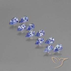Shop natural 2.22ct Bleu violet intense Tanzanite gems, En forme de poire, from Tanzanie at GemSelect. In stock, global shipping!