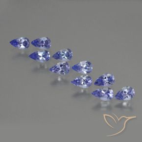 Shop natural 2.37ct Bleu violet intense Tanzanite gems, En forme de poire, from Tanzanie at GemSelect. In stock, global shipping!