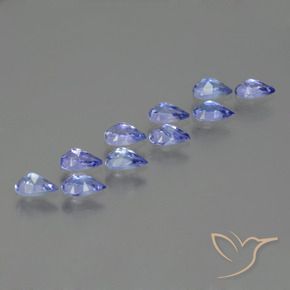 Shop natural 2.37ct Bleu violet intense Tanzanite gems, En forme de poire, from Tanzanie at GemSelect. In stock, global shipping!