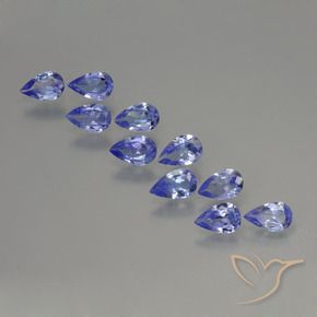 Shop natural 2.16ct Bleu violet intense Tanzanite gems, En forme de poire, from Tanzanie at GemSelect. In stock, global shipping!