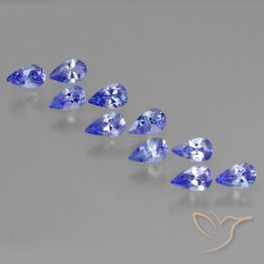 Shop natural 2.19ct Violet Bleu Tanzanite gems, En forme de poire, from Tanzanie at GemSelect. In stock, global shipping!