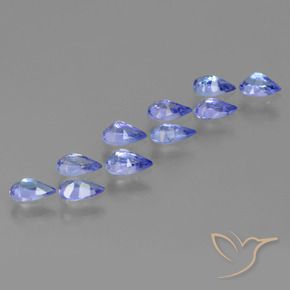 Shop natural 2.19ct Violet Bleu Tanzanite gems, En forme de poire, from Tanzanie at GemSelect. In stock, global shipping!